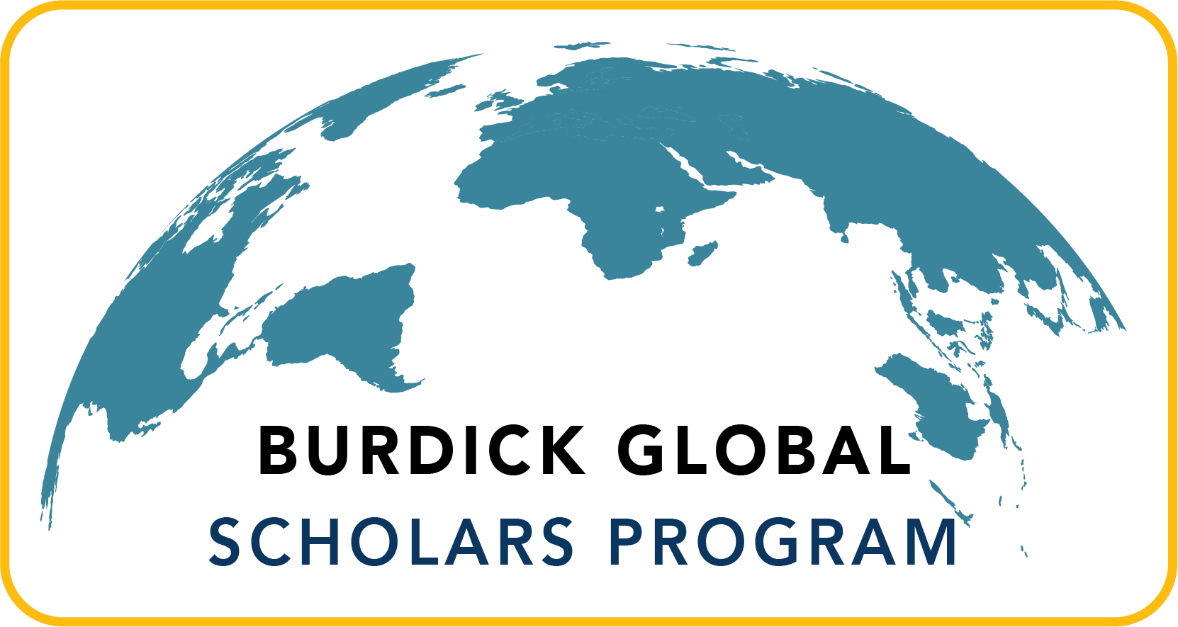 Burdick Global Scholars Program Burdick Global Scholars Program