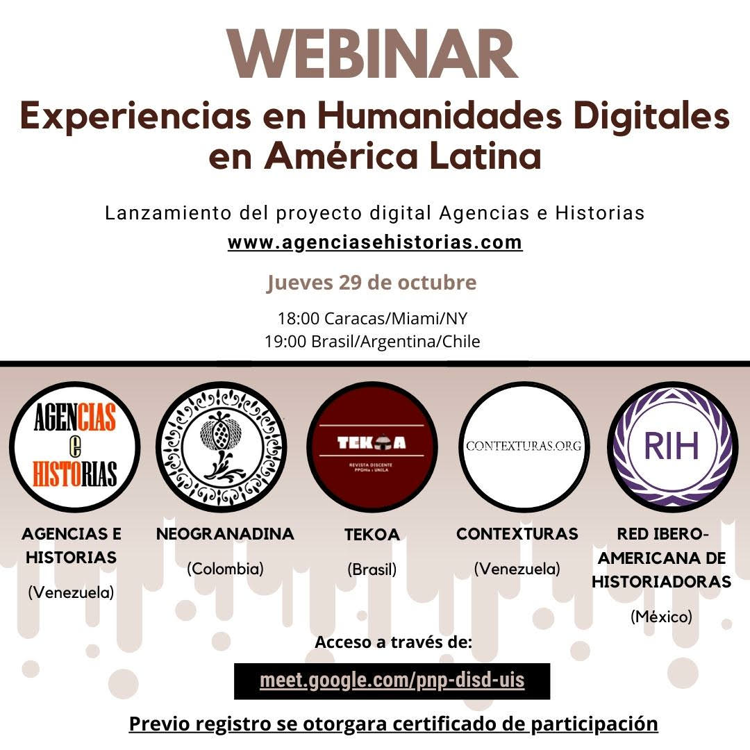 Encuentro de Humanidades Digitales en América Latina